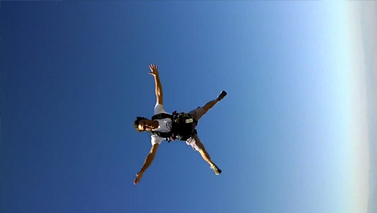A Pair of Glasses That Stole The Show: Google Glass Sky Diving Demo