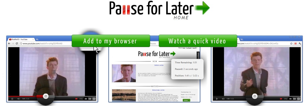 Pause For Later Is For Videos What Read It Later Is For Articles