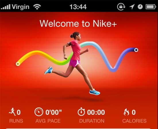 Nike mobile app