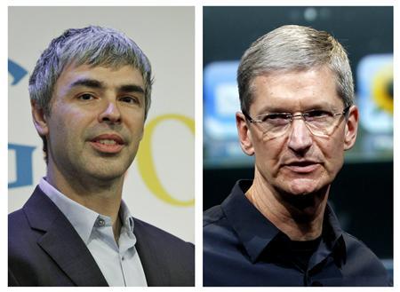 Exclusive: Google, Apple CEOs in Secret Patent Talks