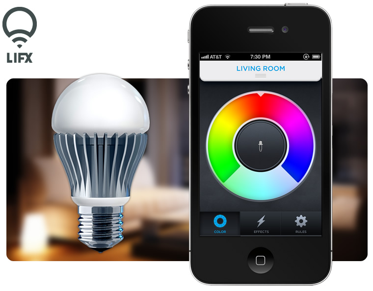 brændt du er Gentagen LIFX Lets You Control Your Lights With iPhone and Android