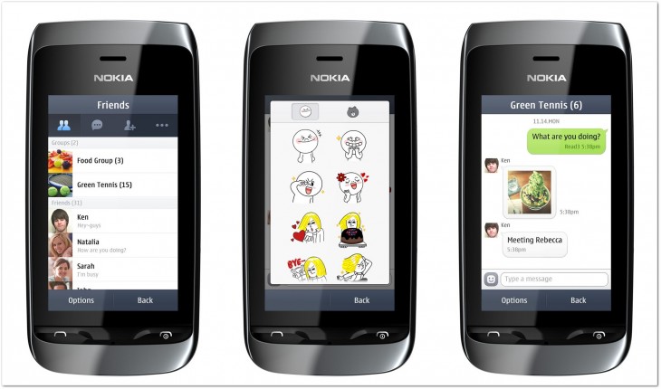 Mobile Chat App Line Targets Emerging Markets With Nokia Asha App