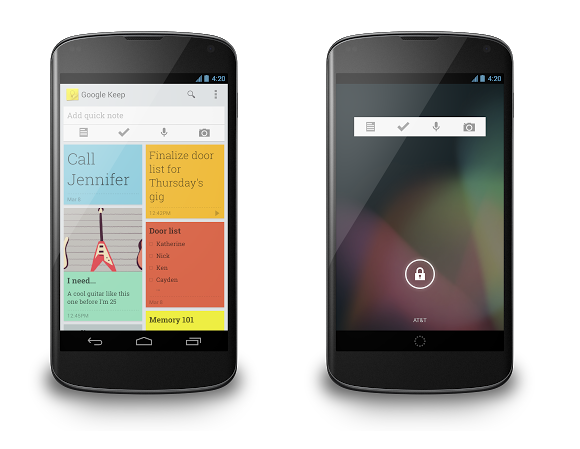 google keep evernote