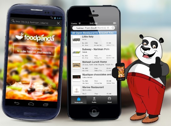 foodpanda mobile app image