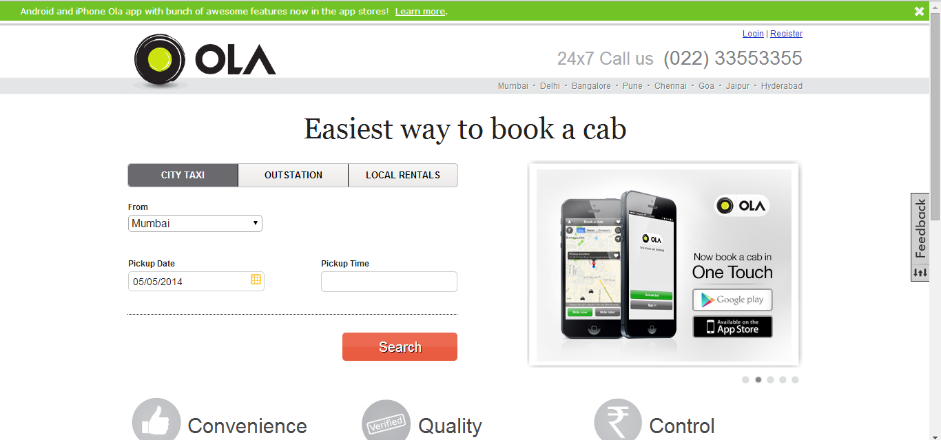 Olacabs to offer cabs at FLAT 50% fares in Delhi during the two-day auto strike
