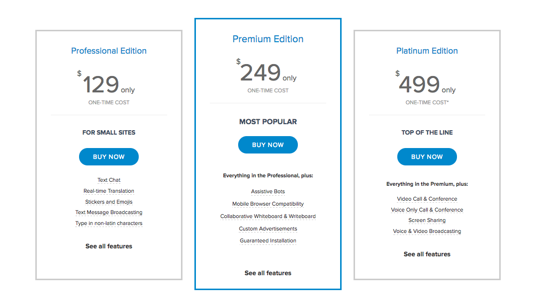 ChatComet Pricing Plans