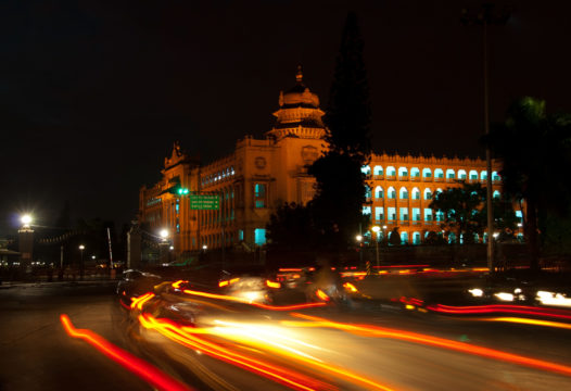 Bangalore at night