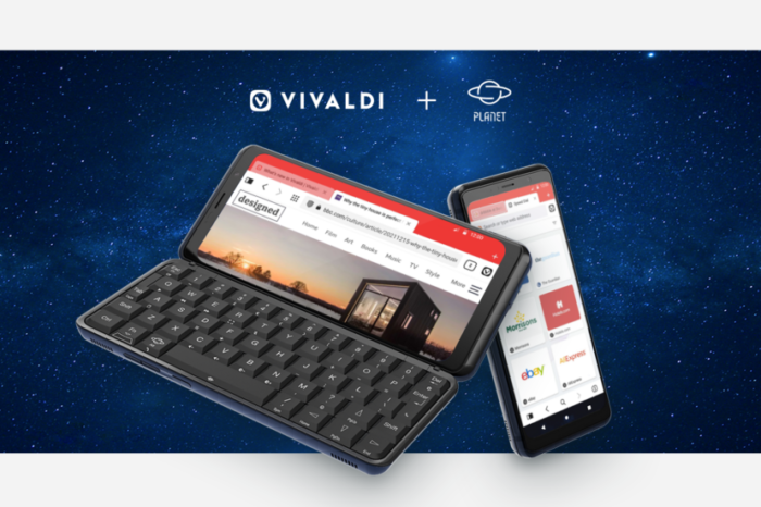 Astro Slide 5G takes off with Vivaldi’s browser as co-pilot